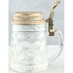 Vintage German Barware Glass Stein