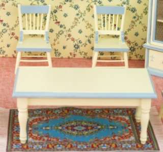 Dollhouse Dining Room Kitchen Furniture Table Chair Set  