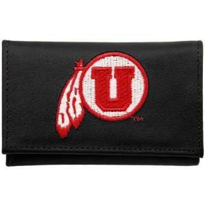  Utah Utes Embroidered Trifold Wallet