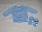 HAND KNITTED BABY BOY CARDIGAN, HAND KNITTED BABY BOY SWEATER AND 