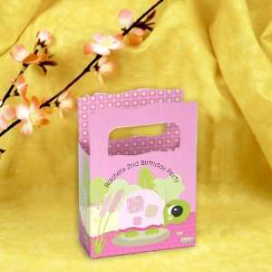  Girl Turtle   Mini Personalized Birthday Party Favor Boxes 
