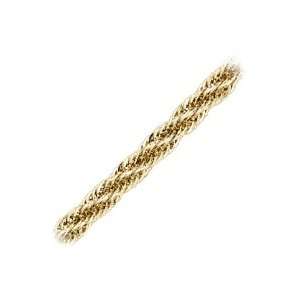  14kt. Gold, 7.25 Tight Rope Bracelet Jewelry