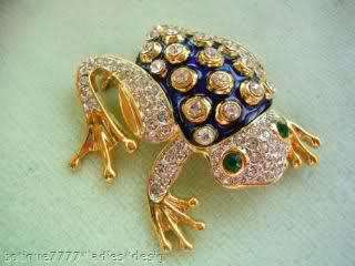   brooch pin ladies fine austrian crystal rhinestone costume jewelry