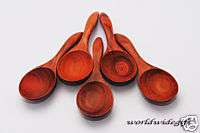 Wood Utensil 5 Rosewood Soup Spoon 5 UNVARNISHED rose  