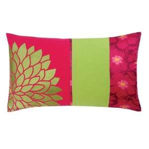   Blissliving Home Garden Pillow, Raspberry, 12 by 20 Inches Home