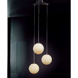  Bolle triple pendant by Vistosi