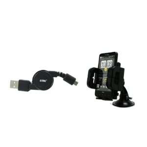   Cable (Black) + Car Dashboard Mount [EMPIRE Packaging] Electronics
