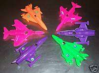 Large Plastic AIRPLANES bird toy parts 4 parrots cages  