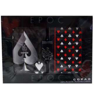 COPAG 100% Plastic Playing Cards EPOC Narrow Bridge  