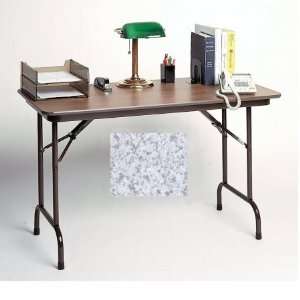   Tables Top Folding Tables   Fixed Height   Gray Granite Home