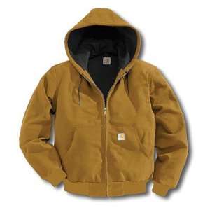  Carhartt 4X Tall Brown Thermal Lined 12 Ounce Cotton Duck 