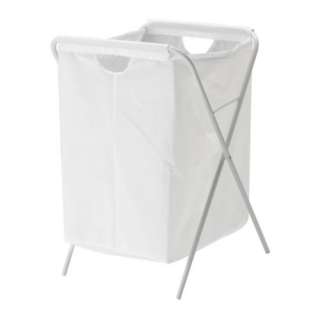 NEW Ikea Design Clothes Hamper / Laundry / BIn WHITE  