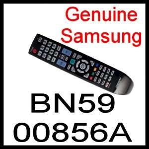 SAMSUNG Remote Control BN59 00856A LCD TV hd LN32B530P7F LN37B530P7F 