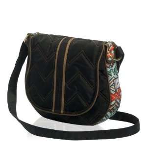  Cinda B Saddle Bag Ravinia Black * Casual Chic Handbag 