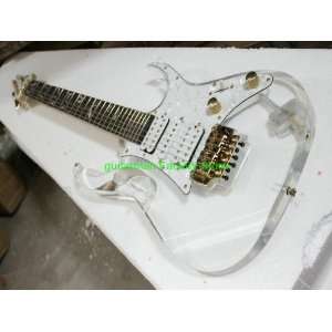   newest transparent 7v vai eletric guitar Musical Instruments