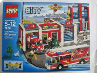 Lego CITY FIRE STATION #7208 New Sealed  