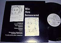 Leonard Lehrman WE ARE INNOCENT Ethel Julius Rosenberg  