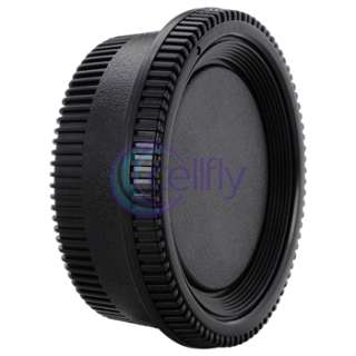 Body+Rear Lens Cap+52mm Front Cap Cover For Nikon D40 D700 D3000 D90 