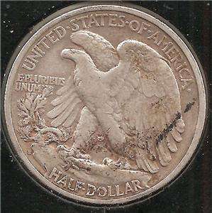 1941 S VERY FINE Walking Liberty Half Dollar #1  