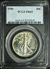 1940 50c PCGS Proof 65 Walking Liberty Half Dollar Brillant Almost 