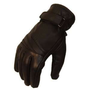   Leather Gauntlet Gloves. Padded Palm. Hipora Rain Insert. FI 121 GL