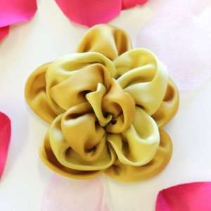   Made Corsage Fabric Flower Hat Hair Clip & Pin Brooch F11028 Beauty