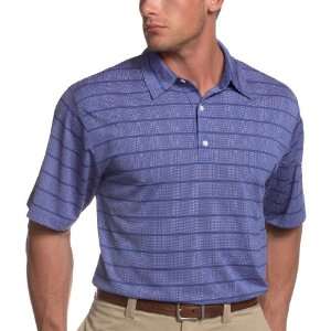 Greg Norman G Tech Recycled Jacquard Stripe Polo Shirt