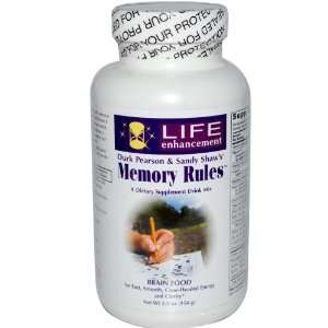  Durk Pearson & Sandys Shaws, Memory Rules Drink Mix, 5.5 