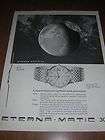 1964 ETERNA MATIC 3000 SWISS WATCH ORIGINAL VINTAGE mr2 PRINT AD in 