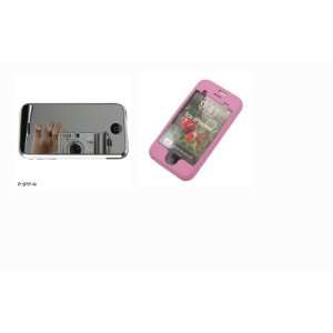  Pink Apple iPhone Premium Snap On/Clip on Hard Case/Cover 
