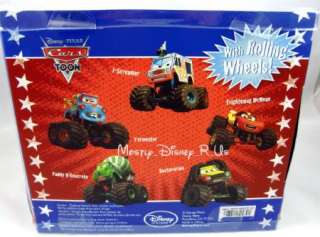 NEW Disney Cars Mater Monster Truck Deluxe 5 Figure Set  