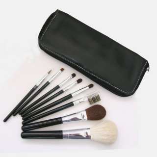   Pro Face Eye Shadow Color Cosmetic Brushes Set & Makeup Brush Case New