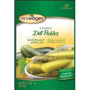  MRS. WAGES (PRECISION FOODS), WAGES DILL PICKLE MIX, Part 