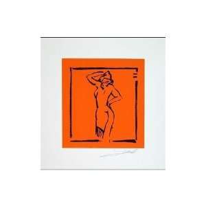  Hot Stuff Lght Orange Poster Print