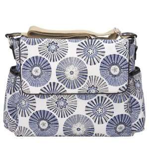  Oioi Blue Floral Disc Messenger Baby
