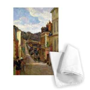  A Suburban Street, 1884 by Paul Gauguin   Tea Towel 100% 