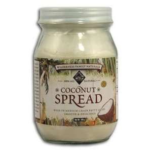 Wilderness Family Naturals Coconut Spread, Raw   16 oz. (Pack of 3)