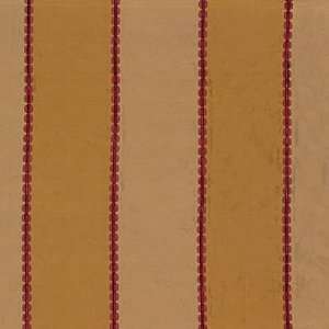  Valentino Stripe Rd Gld by G P & J Baker Fabric