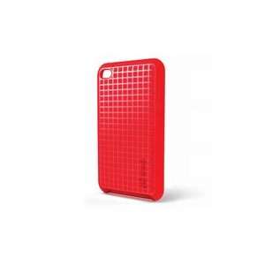 Speck Pixelskin Hd For Ipod Touch 4G Bright Red Flexible Contrast Skin 