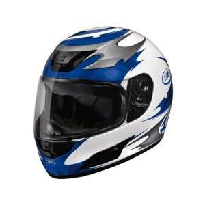  Z1R Stance Vertigo Full Face Helmet X Small  Blue 