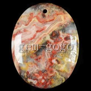 Mexican Crazy Agate Pendant Bead G120916  