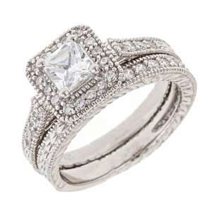  Tacori Style Engagement Ring Size 6 (Sizes 5 10 Available 