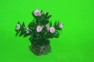 Miniature doll/dollhouse Flowering PINK Camellia Bush 4 1/2h  