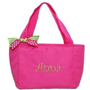  Preppy Monogrammed Insulated Lunch Tote