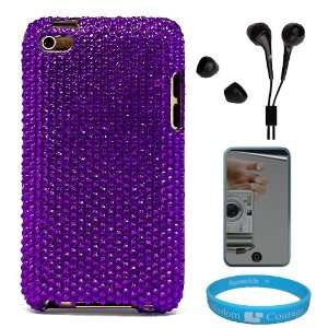 Rhinestone Design Protective Cover Case for iPod Touch 4th Generation 
