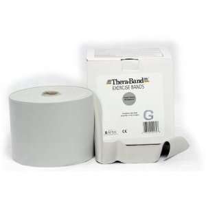  Thera Band Exercise Band 50yd Roll   Silver (22 mils 