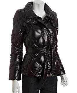 style #316402301 Burberry Brit black quilted Gayton down coat with 