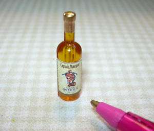 Miniature Single Liquor Bottle For the DOLLHOUSE Bar #6  