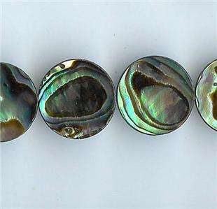 Abalone Shell 14mm Loose Coin Beads Craft Jewlery  