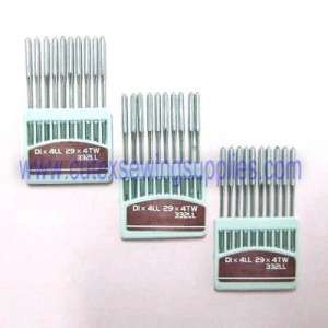   DIX4 332LR Singer 29 4 29K 29U Class Sewing Machine Needles  